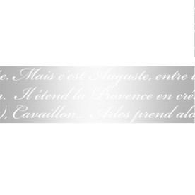 Декоративный прозрачный скотч Scrapberry's Письма, ширина 15 мм, длина 10 м