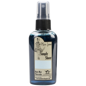 Краска - спрей Baby Blue Plane Jane Simply Sheer, Tattered Angels