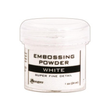 Пудра для ембоссінга Super Fine White (для дрібних деталей) 28 гр. від Ranger
