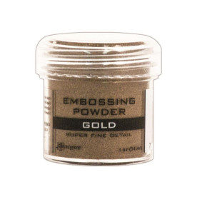 Пудра для эмбоссинга Super Fine Gold (для мелких деталей) 28 гр. от Ranger