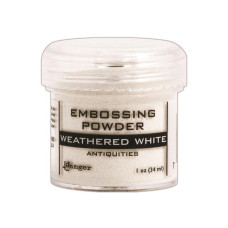 Пудра для ембоссінга Weathered White 28 гр. від Ranger