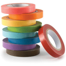 Набор бумажного скотча Washi Tape 9 шт. 7 мм х 23 м от WeRMK