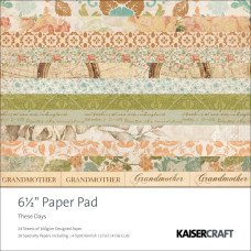 Набор бумаги These Days, 16х16 см, 40 листов от Kaisercraft