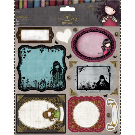 Набір вирубування Little Notes 12 шт, 20х20 см Docrafts