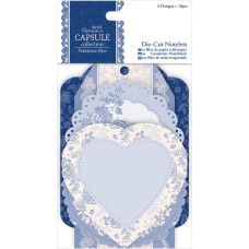 Набір фігурних вирубування Parisienne Blue 18 шт. від Papermania