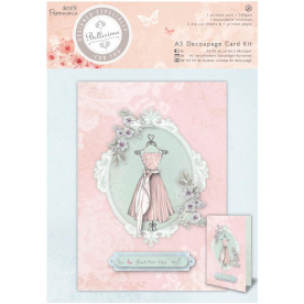 Набір для створення листівок Bellisima A5 Decoupage Card Kit від Papermania