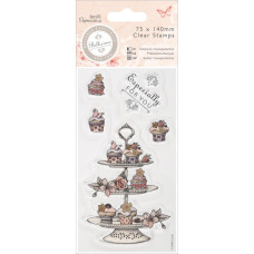 Набор акриловых штампов Cupcake Bellisima 75х75 мм, Papermania