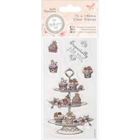 Набор акриловых штампов Cupcake Bellisima 75х75 мм, Papermania