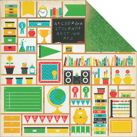 Двусторонняя бумага Achieve 30х30 см от Kaisercraft