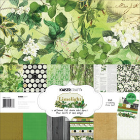 Набор бумаги Limelight 30х30 см 12 листов от Kaisercraft