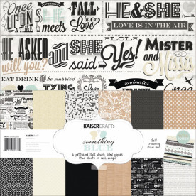 Набор бумаги Something Blue 30х30 см 12 листов от Kaisercraft