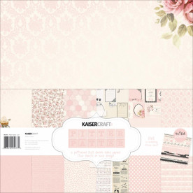 Набір паперу Pitter Patter - Girl 30х30 см 12 аркушів від Kaisercraft
