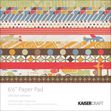 Набор бумаги Little Toot, 16х16 см, 40 листов от Kaisercraft