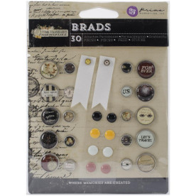 Набір брадс Time Traveler, 30 шт від компанії Prima