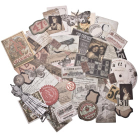Набір вирубування Ephemera Pack - Thrift Shop 54 шт. від Tim Holtz