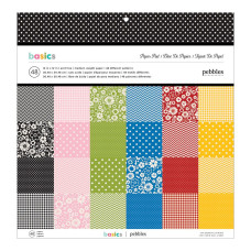 Набор бумаги Basics 30х30 см от Pebbles