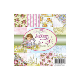 Набір паперу Blackberry Lane 15х15 см 12 аркушів від Wild Rose Studio