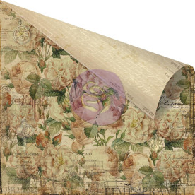 Двосторонній папір Forever Roses 30х30 см від компанії Prima