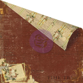 Двосторонній папір Dark Lines 30х30 см від компанії Prima