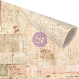 Двусторонняя бумага Olivia 30х30 см от компании Prima