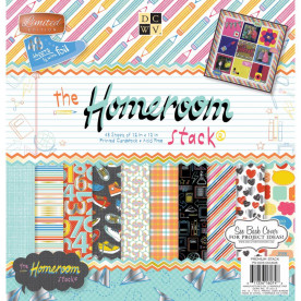 Набор бумаги Homeroom 30х30 см 24 листа от DCWV