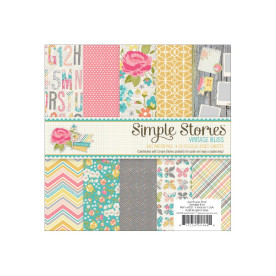 Набор скрапбумаги Vintage Bliss 15х15 см 12 листов от Simple Stories