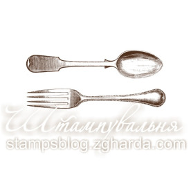 Акриловый штамп Кухня 4,4 см