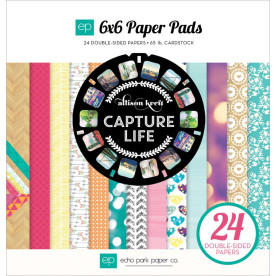 Набор бумаги Capture Life, 15х15 см, 12 листов от Echo Park