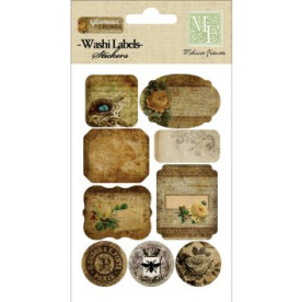 Набор наклеек Shape - Glamour & Grunge Washi, Melissa Frances