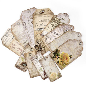 Набір тегів Glamour & Grunge 12 шт. від Melissa Frances