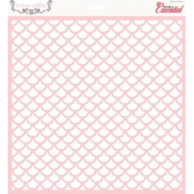 Трафарет Scallop 30x30 см от Teresa Collins