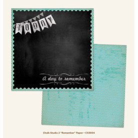 Двосторонній папір Remember 30х30 см від My Mind's Eye