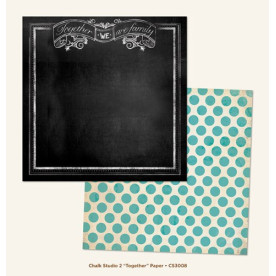 Двусторонняя бумага Together 30х30 см от My Mind's Eye