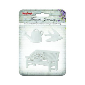 Набор полимерных фигурок Французское путешествие 1 от ScrapBerry's