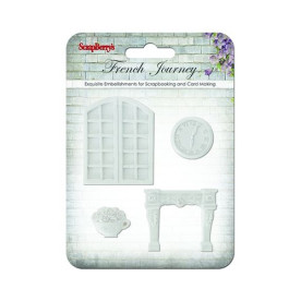 Набор полимерных фигурок Французское путешествие 3 от ScrapBerry's
