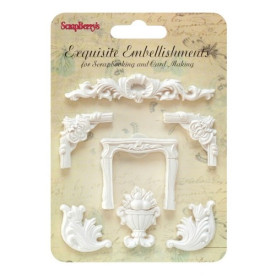 Набір полімерних фігурок Ліпні прикраси від ScrapBerry's