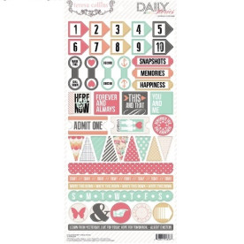 Наклейки15x30 Daily Stories , Teresa Collins
