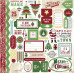 Наклейки 30x30 So This is Christmas,  Carta Bella