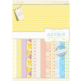 Набор бумаги "Летняя вечеринка" А4 от Lesia Zgharda