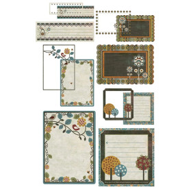 Набор высечек для журналинга Pyrus - Journaling Transparencies - Take Note от BasicGrey