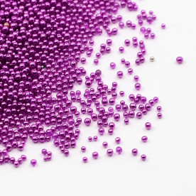 Микробисер матовый Magenta размер 0,5-0,8 мм, 10 грамм