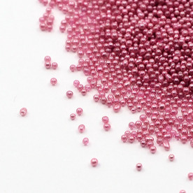 Микробисер матовый Hot Pink размер 0,5-0,8 мм, 10 грамм