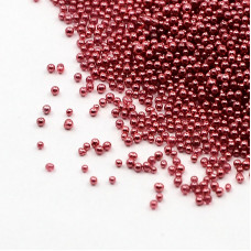 Мікробісер матовий Indian Red розмір 0,5-0,8 мм, 10 грам