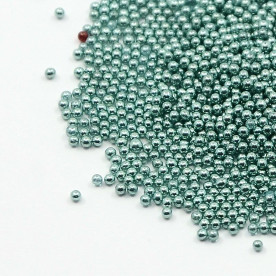 Микробисер матовый Medium Turquoise размер 0,8-1 мм, 10 грамм