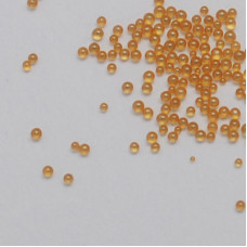 Микробисер прозрачный Goldenrod размер 0,4-0,6 мм, 10 грамм