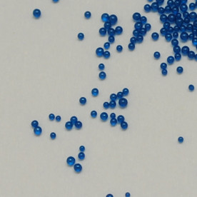 Мікробісер прозорий Marine Blue розмір 0,4-0,6 мм, 10 грам