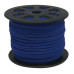 Шнур искусственная замша Blue, толщина 3х1,5 мм, 90 см.