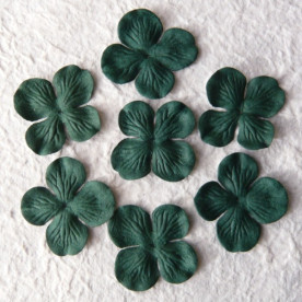 Набір 10 гортензій зеленого кольору, 35 мм