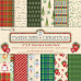 Набір скраппаперу 12 Days of Christmas, 24 аркуша, 20х20 см, Dovecraft