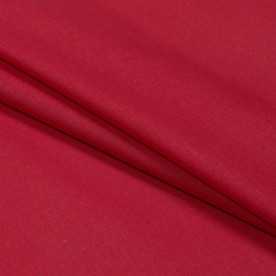 Бязь гладкофарбована, червона, щільність 120, 50x55, бавовна 100%
